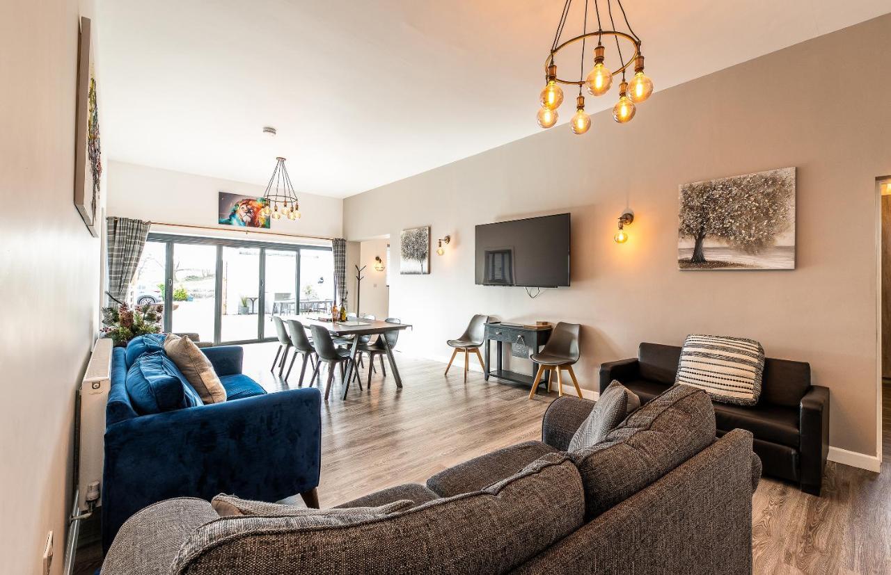 Lionheart Large Luxury Lodge - Sleeps 10- Dog Friendly,Near Sherwood Forest At Fairview Farm Nottingham Great For Family Gatherings ,Groups ,Parties 외부 사진